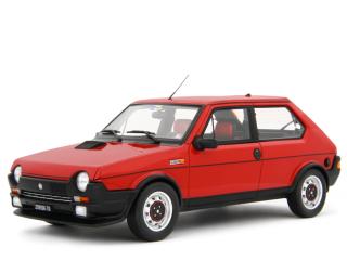 Fiat Ritmo 105 TC 1981 Rosso Laudoracing 1:18 Resinemodell (Türen, Motorhaube... nicht zu öffnen!)